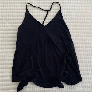 Lululemon tie back flow yoga tank